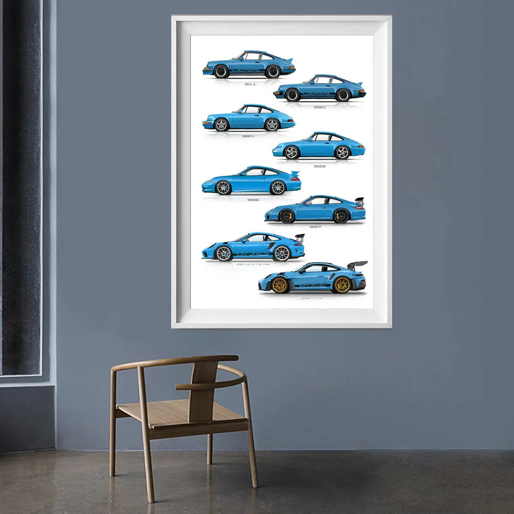 The 911 Generations Canvas