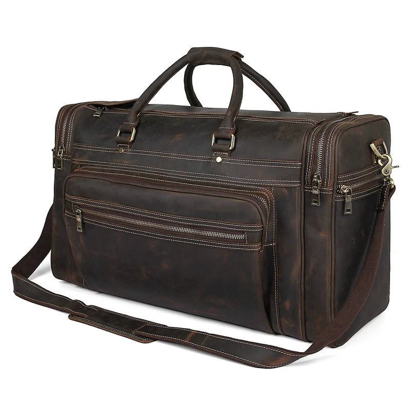 Big Leather Travelbag