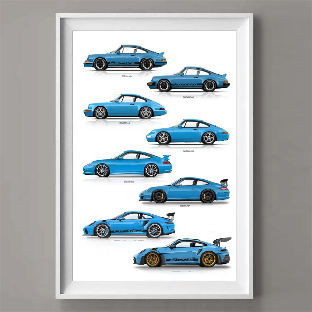 The 911 Generations Canvas