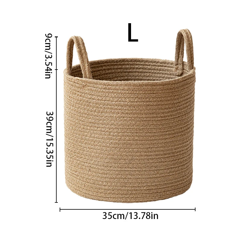 Handmade Woven Planter Basket