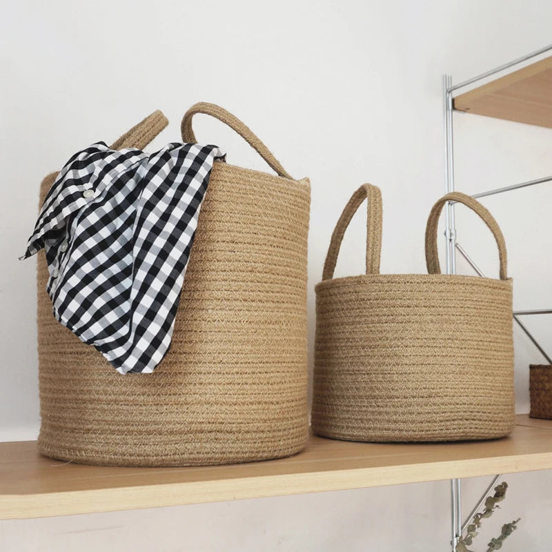 Handmade Woven Planter Basket