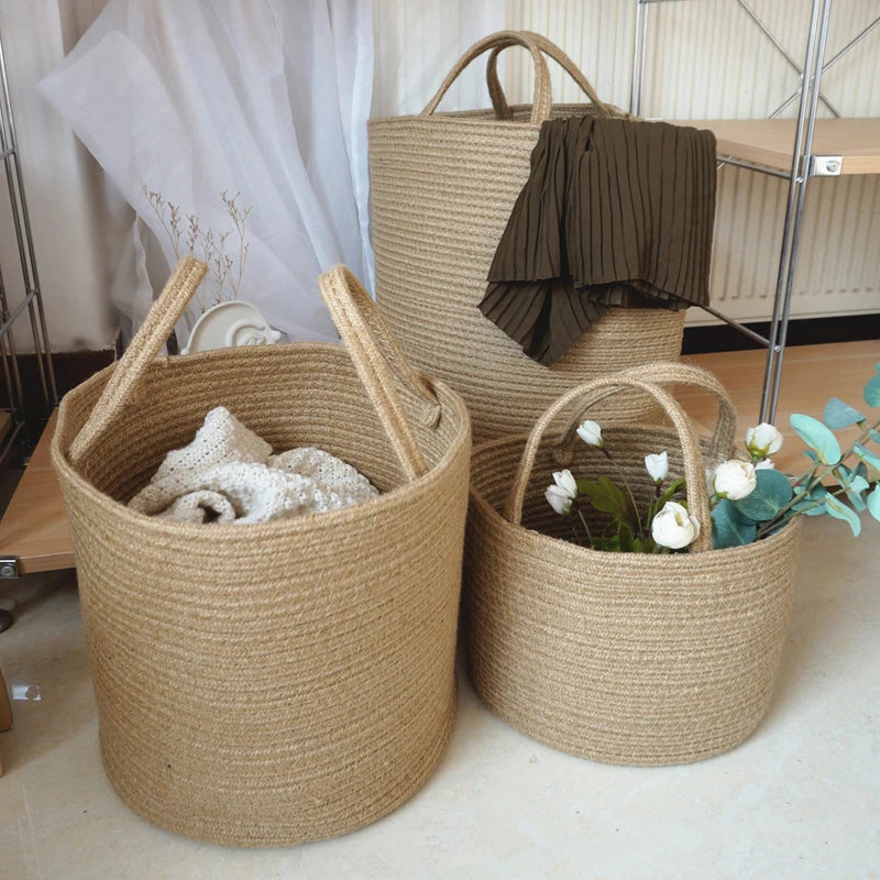 Handmade Woven Planter Basket