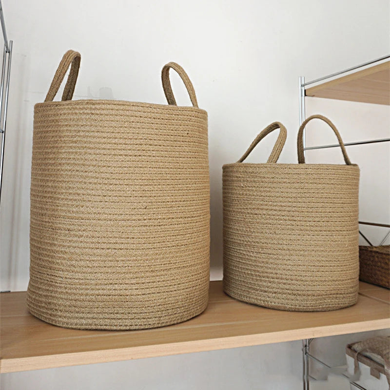 Handmade Woven Planter Basket