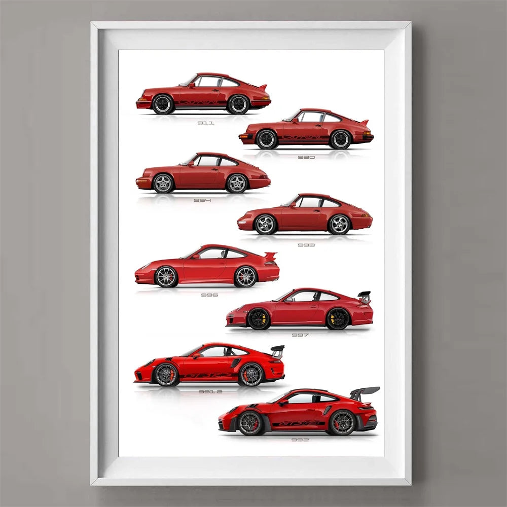 The 911 Generations Canvas