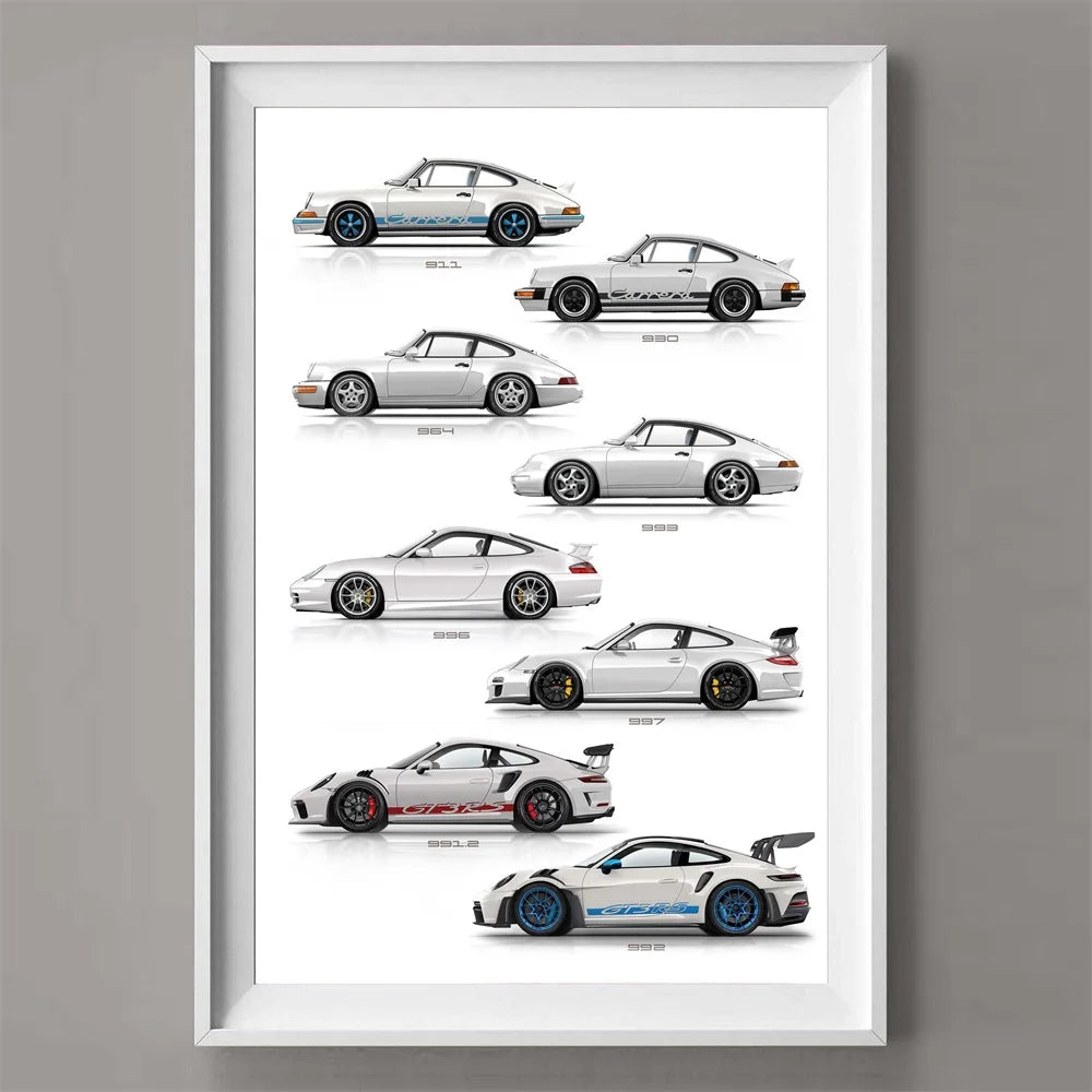 The 911 Generations Canvas