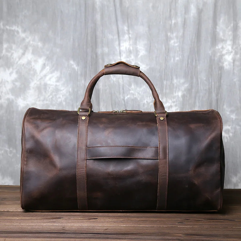 Vintage Leather Duffelbag