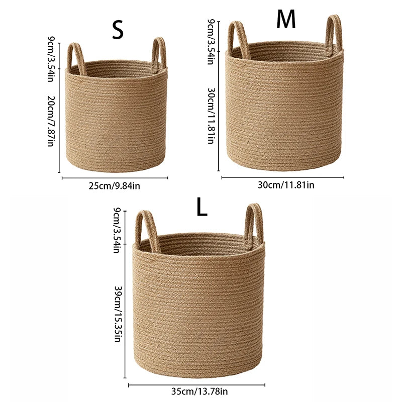 Handmade Woven Planter Basket