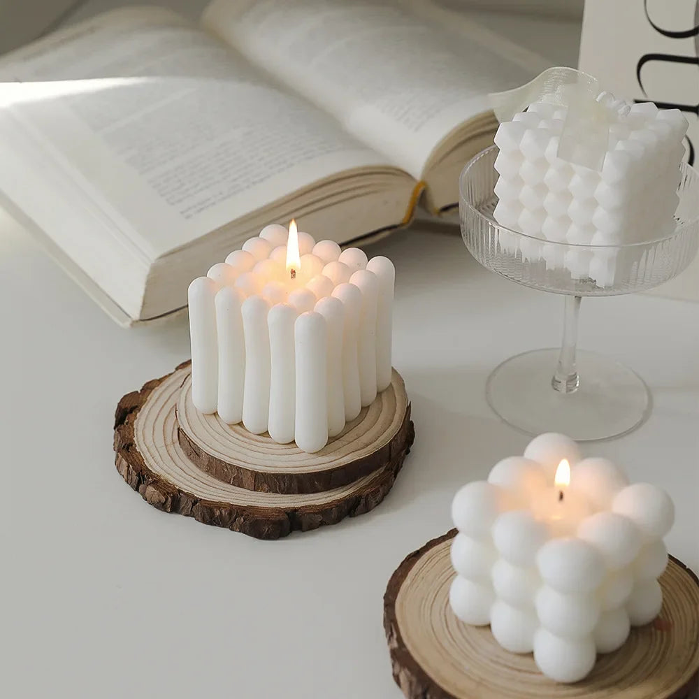 Rubik's Cube Scented Candles