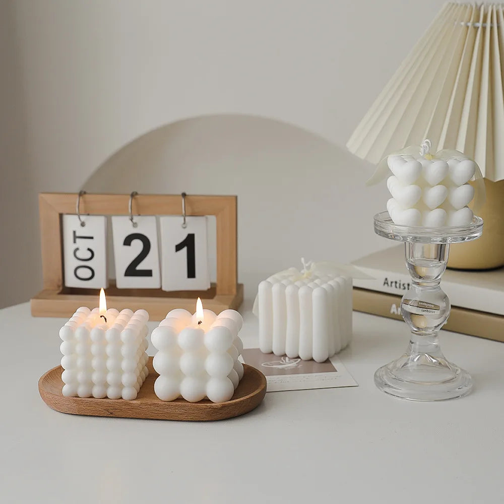 Rubik's Cube Scented Candles