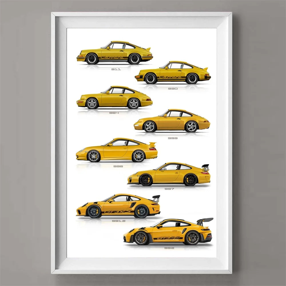 The 911 Generations Canvas