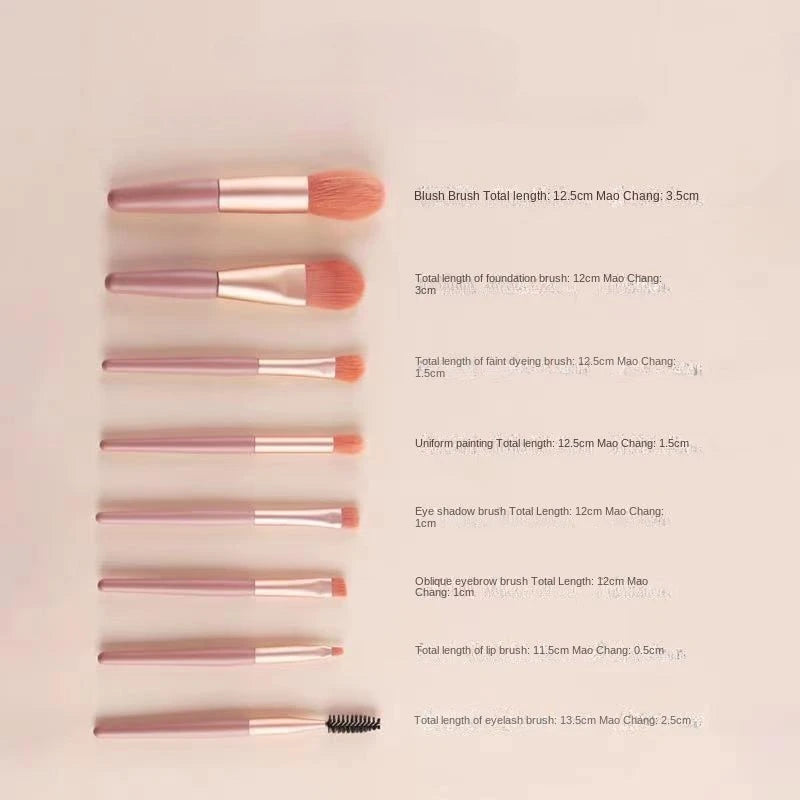 8Pcs Professional Makeup Brushes