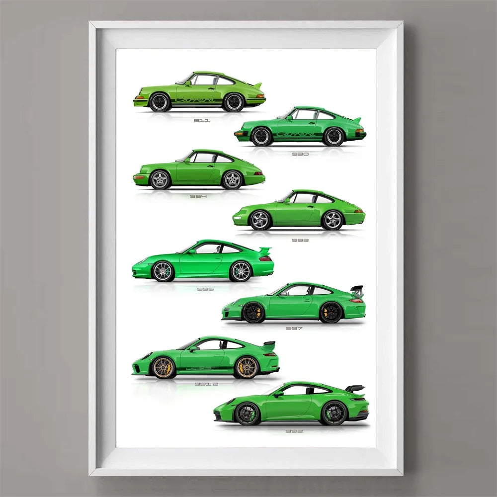 The 911 Generations Canvas