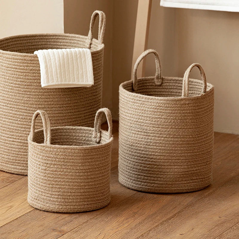 Handmade Woven Planter Basket